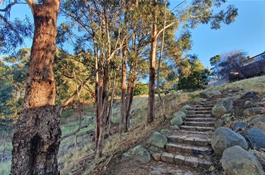 Stone steps