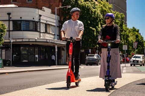 City of Hobart e-scooters