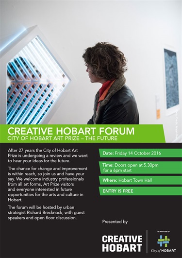 2016 - City of Hobart Art Prize - The future