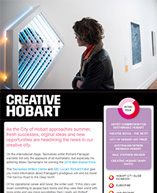 Creative Hobart e-news - November 2014 edition