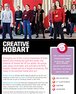Creative Hobart e-news - Winter 2018 edition