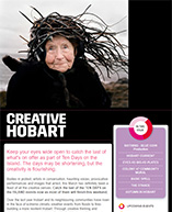Creative Hobart e-news - March/April 2019 edition