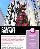 Creative Hobart e-news - Summer 2020/21 edition