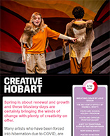Creative Hobart e-news - October 2021 edition