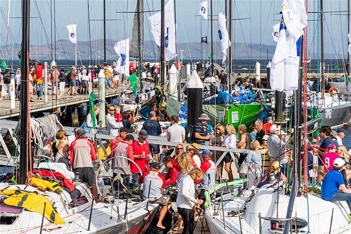 Rolex Sydney Hobart Yacht Race City of Hobart, Tasmania Australia