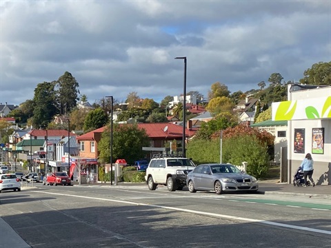 The Lenah Valley Retail Precinct on Augusta Road