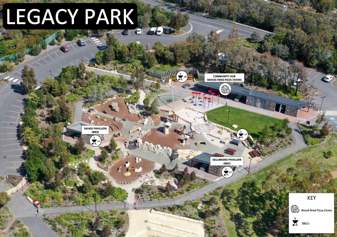 Legacy Park map