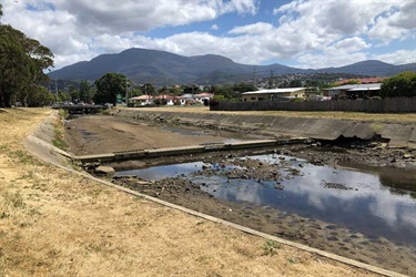 New Town Rivulet weir