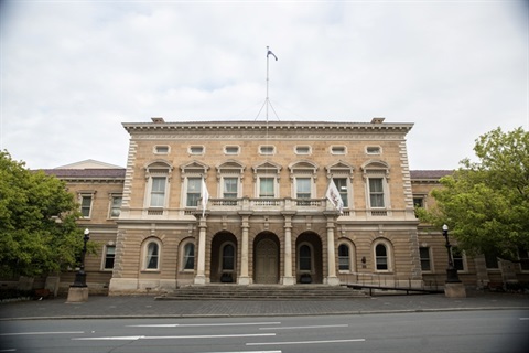 Hobart Town Hall Facade