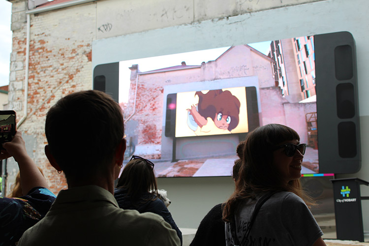Shrimp Soup, by Amanda Gantz, Showing as part of the launch of The Loop, a platform for creative digital content