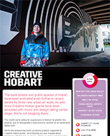 Creative Hobart e-news - November 2016 edition