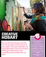 Creative Hobart e-news - October 2020 edition
