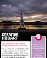 Creative Hobart e-news - July/August 2023 edition