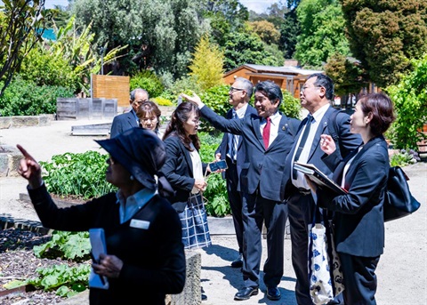 Yaizu delegation visit