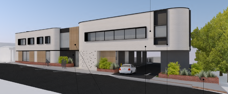 156 New Town Road development artist impression