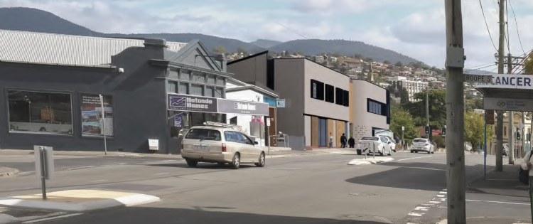156 New Town Road development artist impression