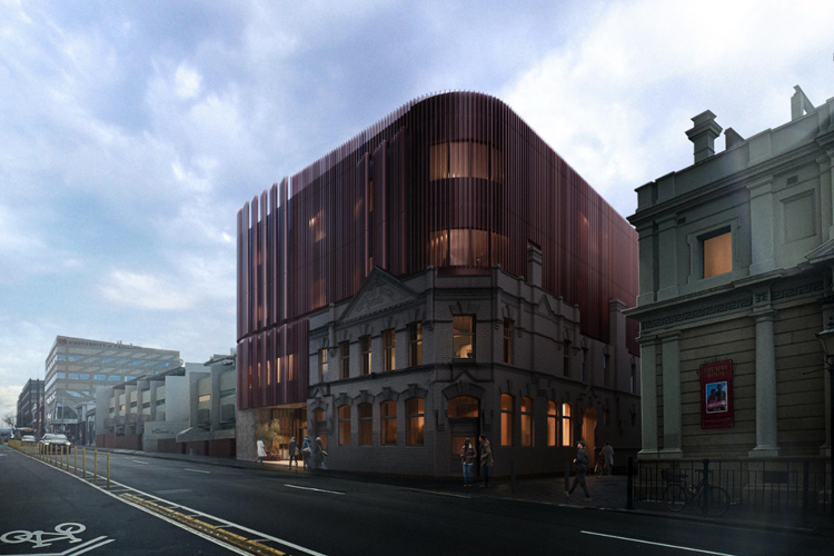 Artist impression of proposed development