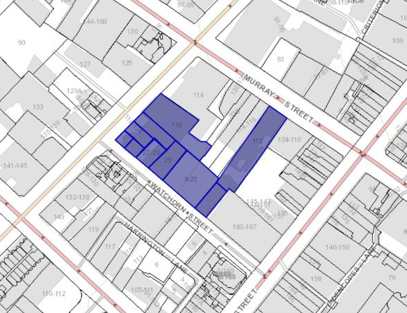Location plan of proposed development