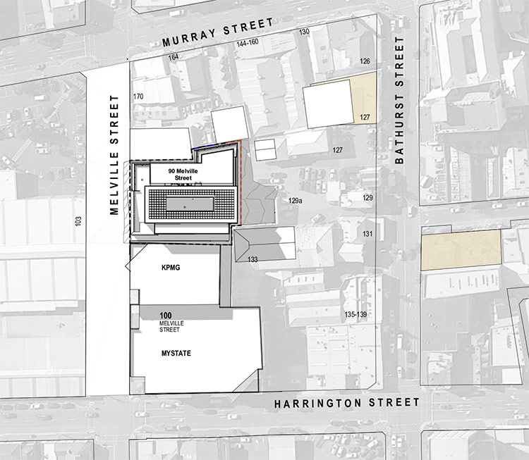 Location plan of proposed development