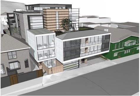 Artist impression of proposed development