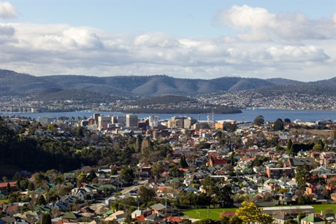 Hobart cityscape