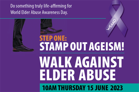 Walk Against Elder Abuse