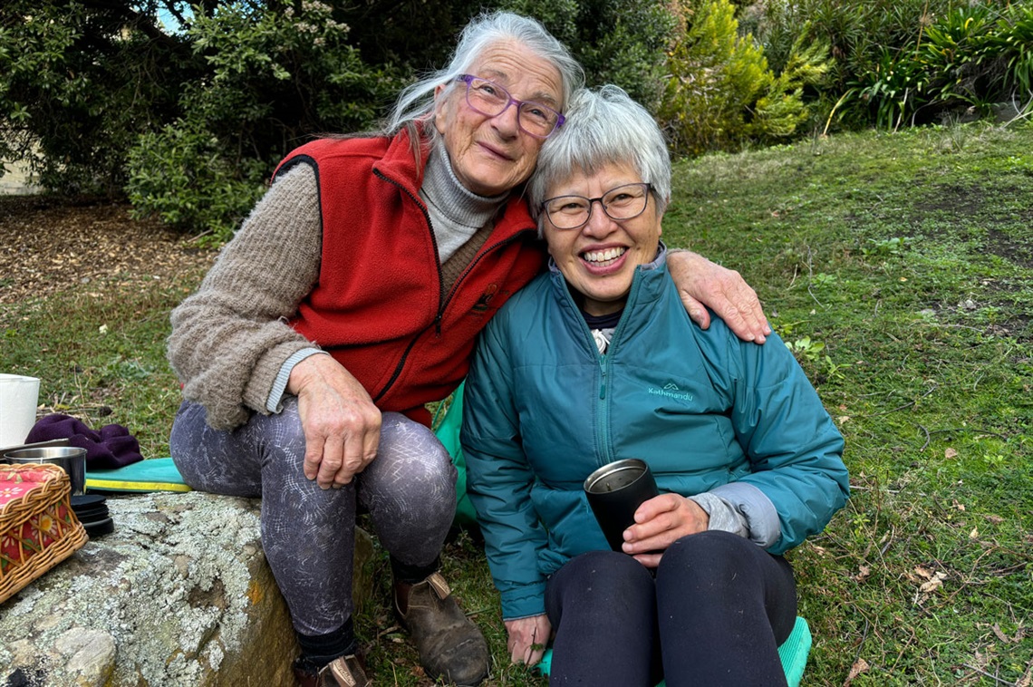 Vicki Martin and Debbie Chung