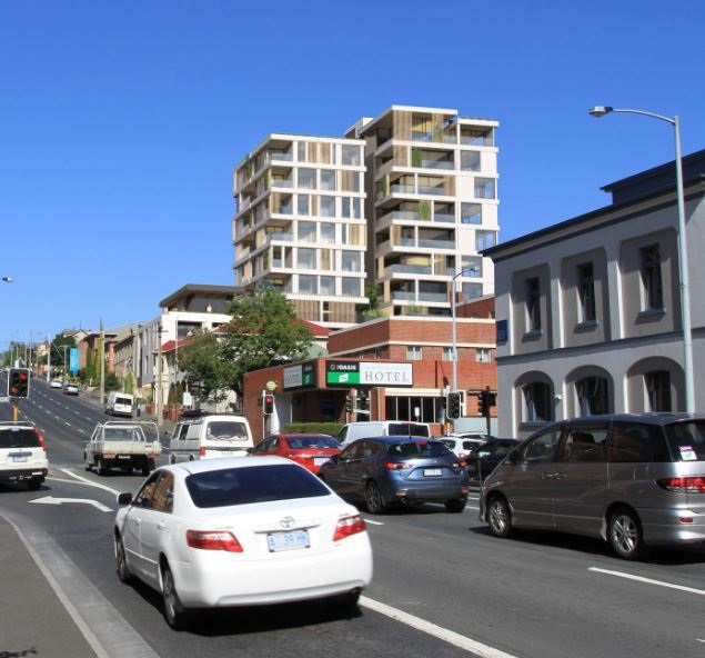 Artist impression of proposed development