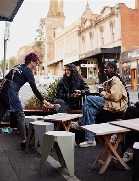 Midtown expanded outdoor dining