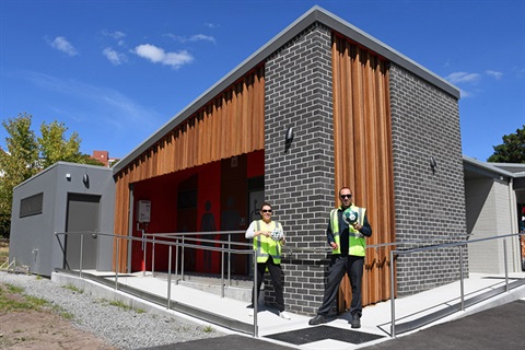 Clare Street Oval completed