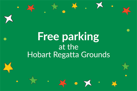 Free parking at the Regatta Grounds