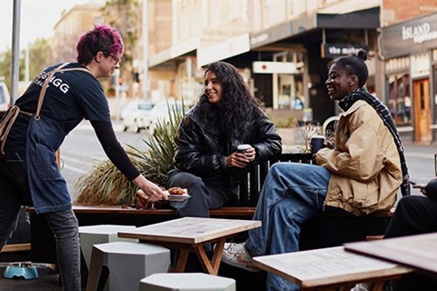 Midtown expanded outdoor dining