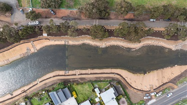 New Town Rivulet Estuary after project completion
