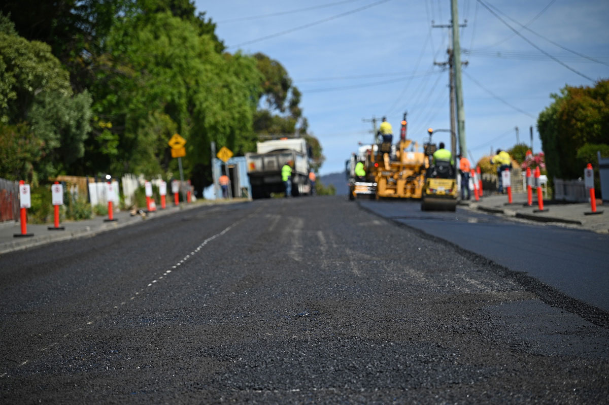 Doyle Avenue roadworks