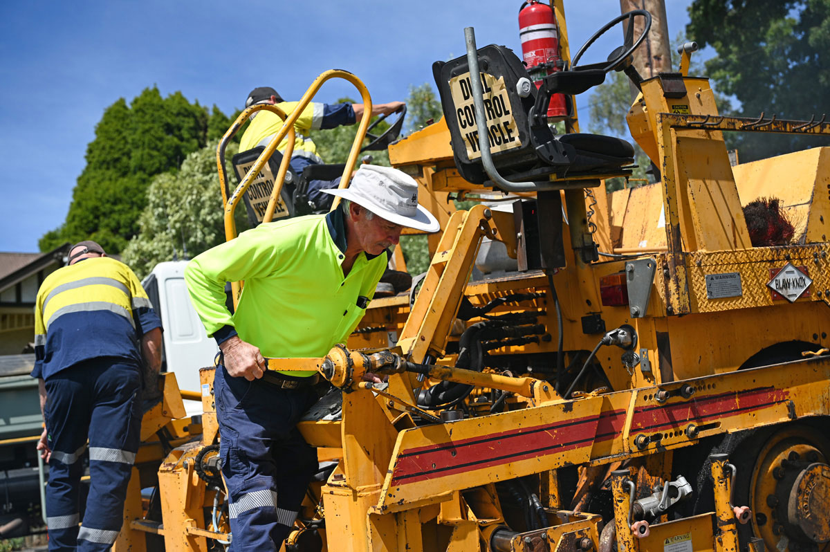 Doyle Avenue roadworks