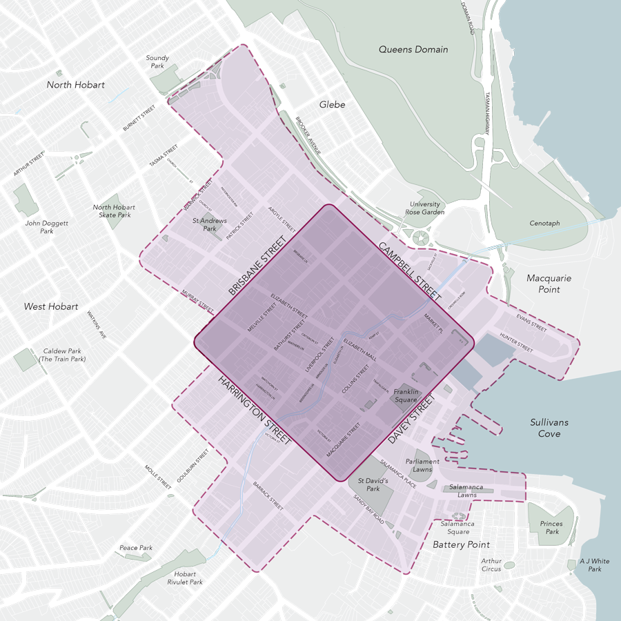 Safe City Liaison Program map