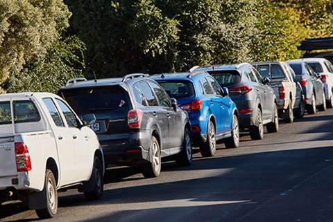 Driveway parking enforcement