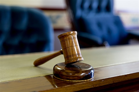 Gavel in the Council Chambers