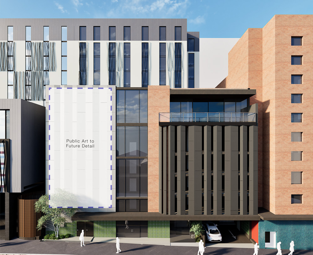 Architect's render of proposed development
