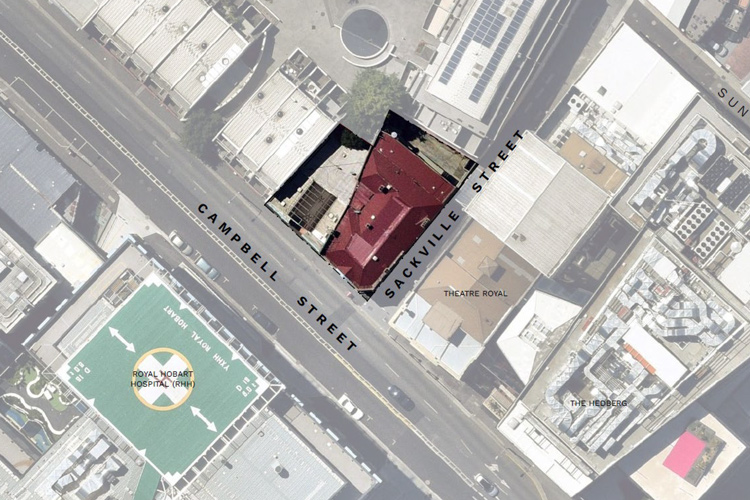 Location plan of proposed development