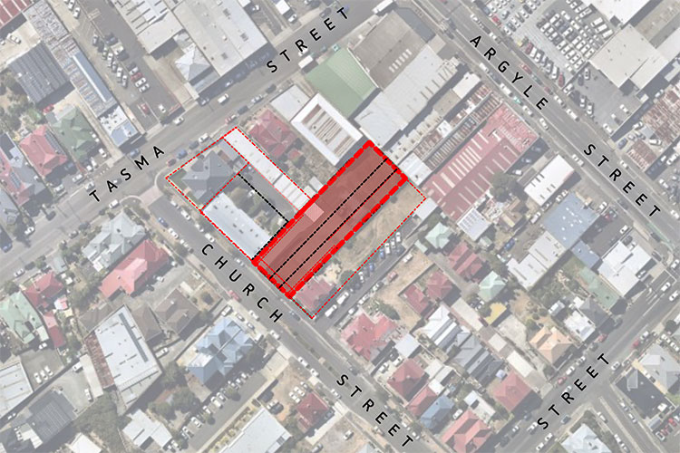 Location plan of proposed development