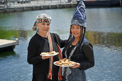 Multicultural-Cookbook-launch-Isabel-from-Chile-and-Cholpon-from-Kyrgystan-JS1_5688.jpg