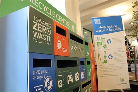picture of Council's recycling unit at the council centre
