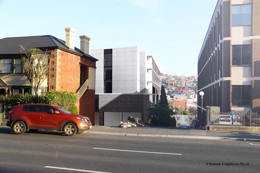 Artist's impression of proposed development