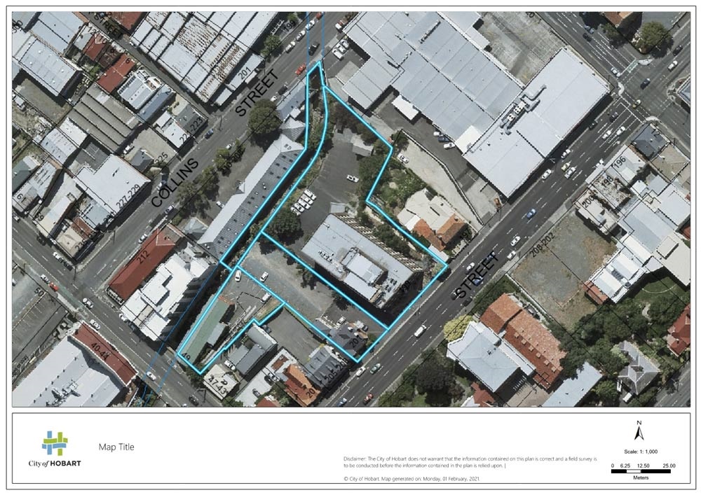 Location plan of proposed development