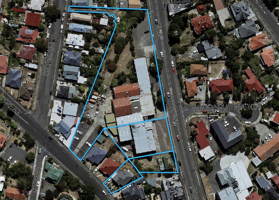 Location plan of proposed development