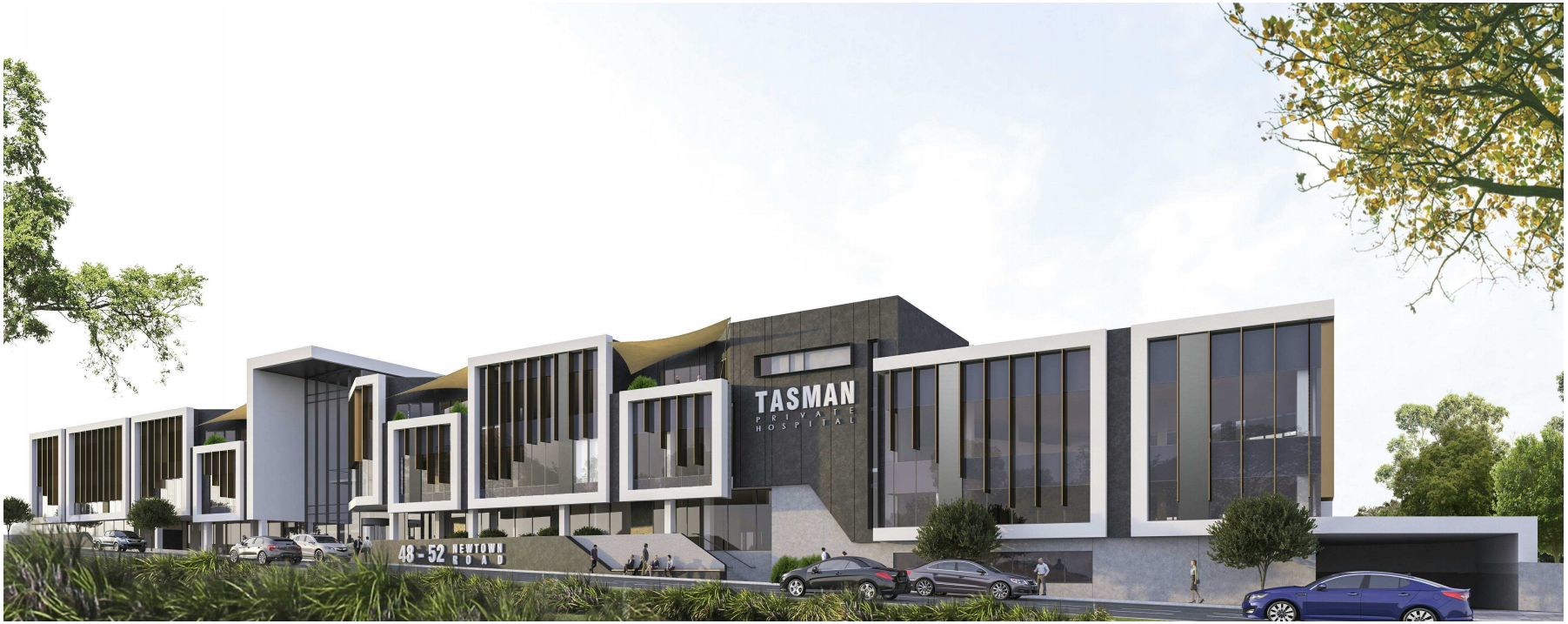 Artist impression of proposed development
