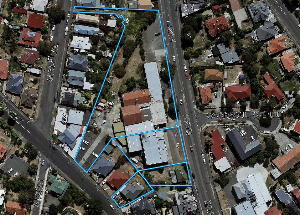 Location plan of proposed development